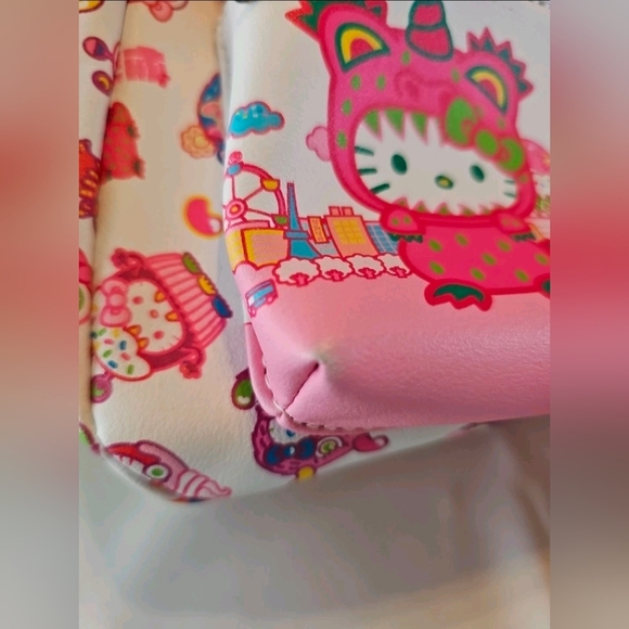 hello kitty kaiju backpack Sweet Green Plush have for any Sanrio fan looking to add to their kawaii collection Loungefly Hello Kitty x Kaiju
